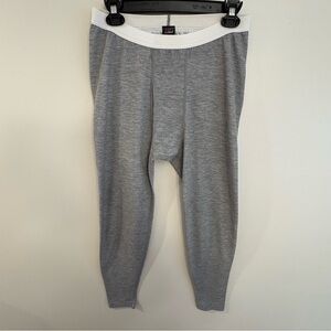 L.L. Bean Men’s Thermal Base Layer Pants Grey Size Medium Long John’s